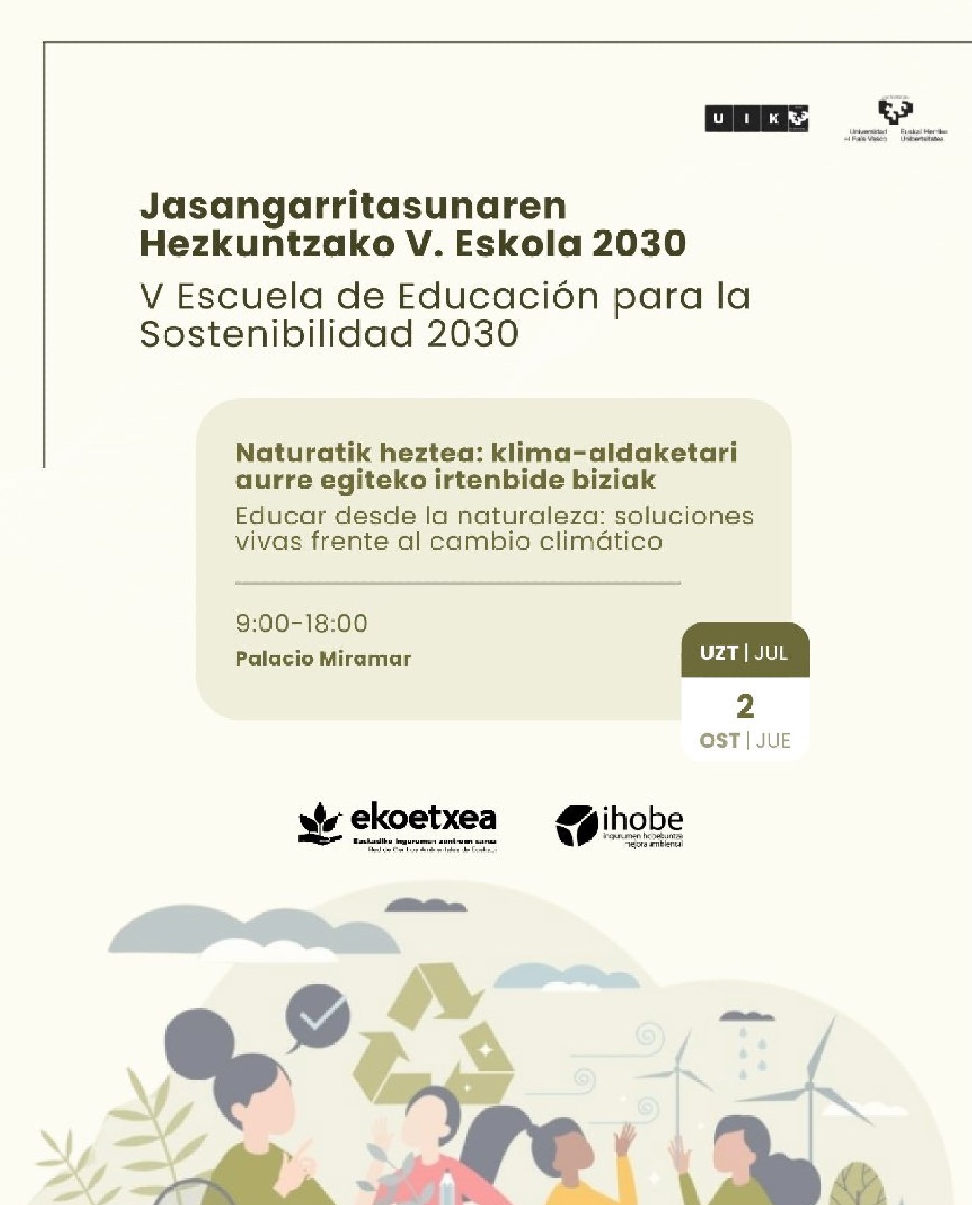 cartell activitats olea natura
